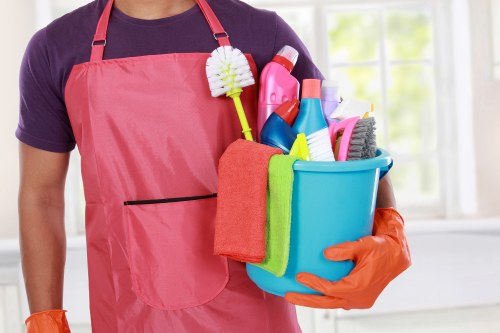 Curtain cleaning service in a St Giles home interior