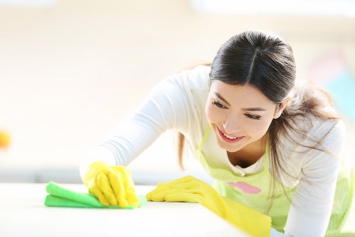 Reusable cleaning materials and responsible carpet cleaning operations